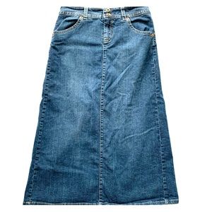 Gloria Vanderbilt Denim Skirt
